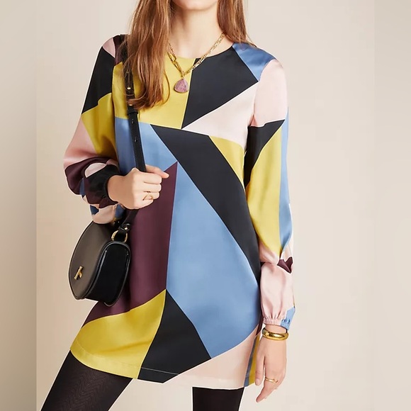 Anthropologie Corey Lynn Calter Synne Tunic Top Shift Dress Size M - Picture 12 of 12
